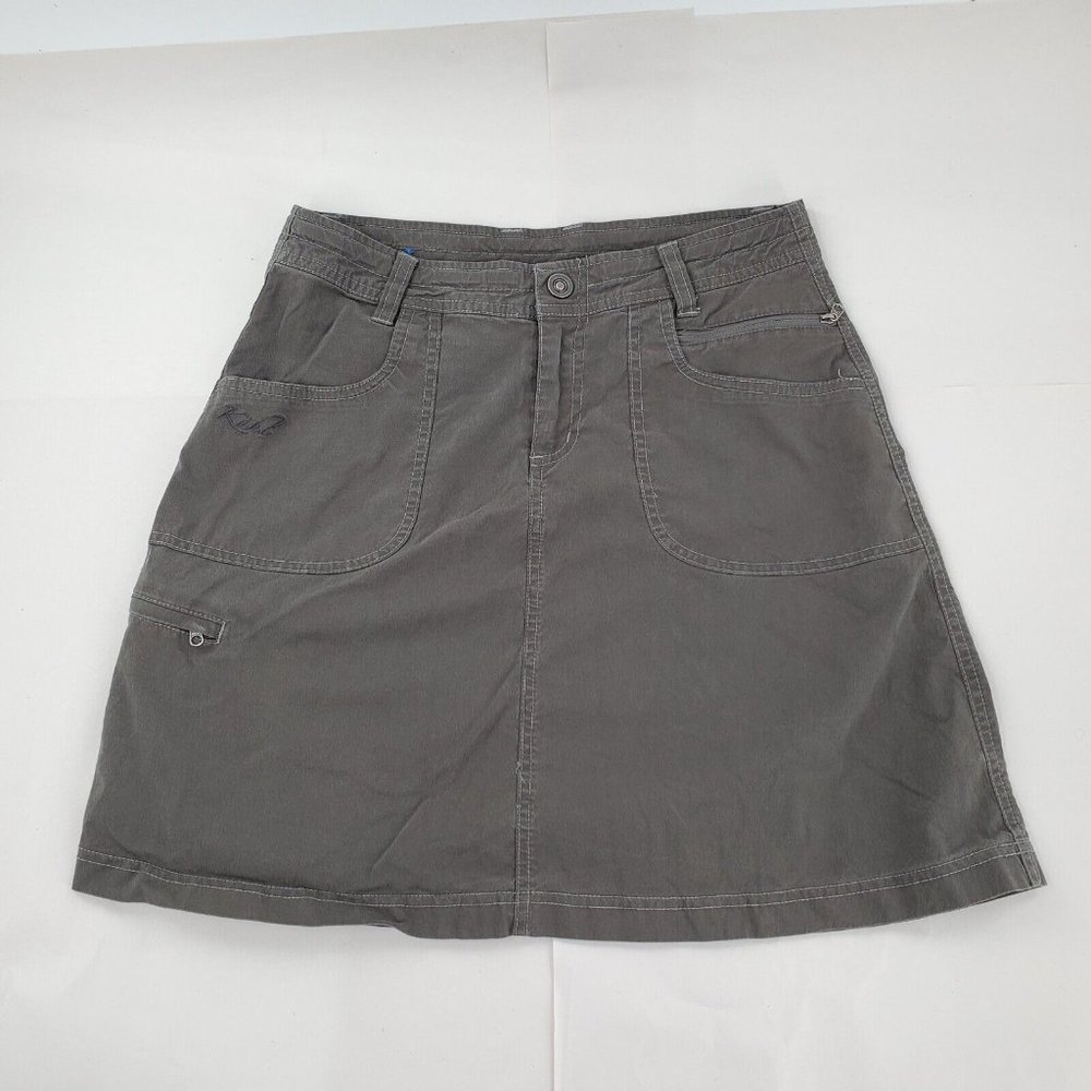 Kuhl Womens Grey Mini Skirt‎ Size 2